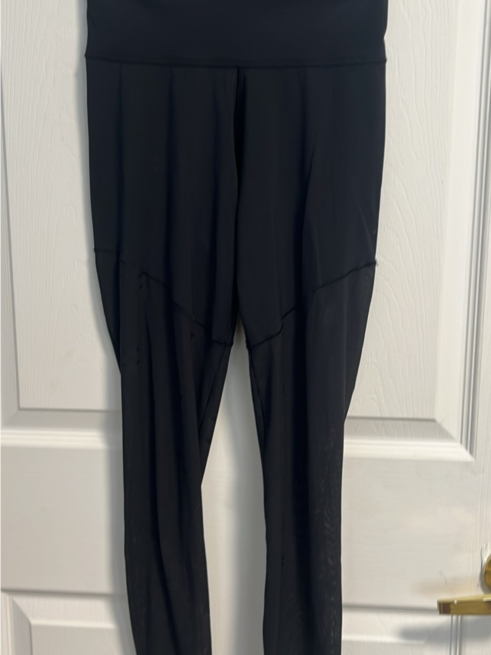 Adidas mesh panel legging size S
